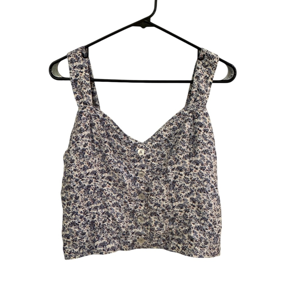 Abercrombie Floral Print Women's Crop Top